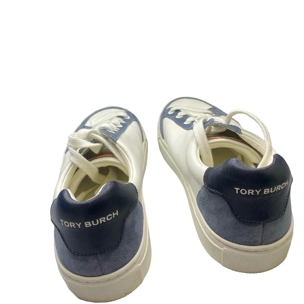 Tory Burch Women's Blue and White Sneakers